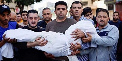 تشکیلات خودگردان فلسطین: در نتیجه حملات اسراییل، بیش از ۱۰ درصد جمعیت غزه به شهادت رسیده یا زخمی شده‌اند