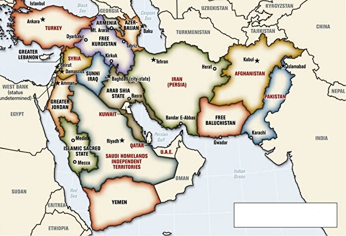 راهبرد صهیونیستی بالکانیزه‌کردن غرب آسیا
