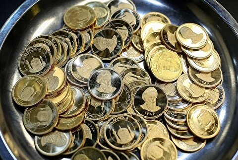 کاهش ۲.۵ میلیون تومانی قیمت سکه