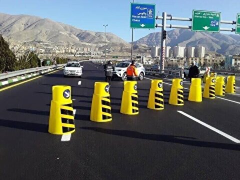 انسداد موقت جاده چالوس و آزادراه تهران-شمال به دلیل ترافیک سنگین