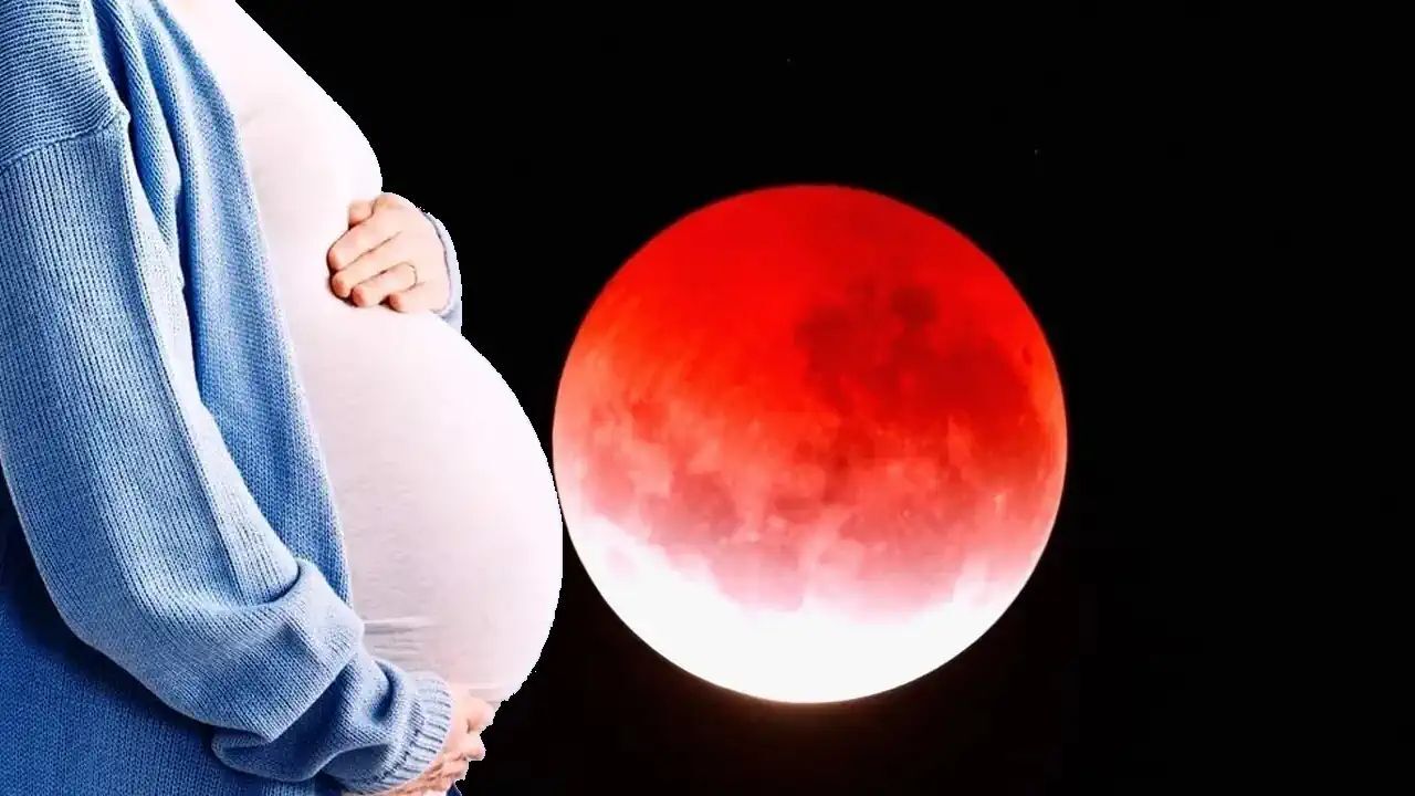 آرامش ذهنی زن باردار در ماه گرفتگی