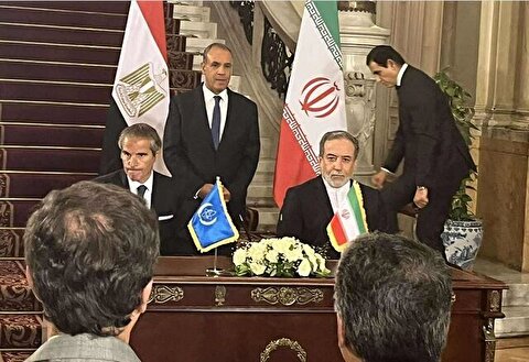 وزیر خارجه مصر: توافق‌نامه ازسرگیری همکاری بین ایران و آژانس بین‌المللی انرژی اتمی در قاهره امضا شد