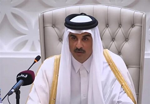 امیر قطر: برای حفظ حاکمیت خود مقابل تجاوز اسرائیل اقدامات لازم را انجام می‌دهیم