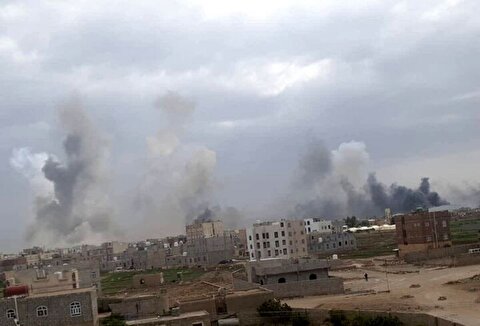 حمله هوایی اسرائیل به پایتخت یمن