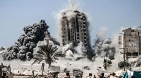 شدیدترین انفجارها در جنوب غزه/ ساختمان‌های مسکونی هدف قرار گرفتند