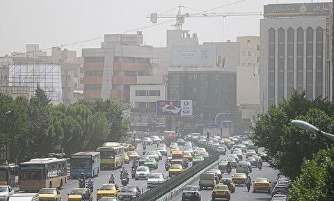  هوای تهران در وضعیت ناسالم برای گروه های حساس