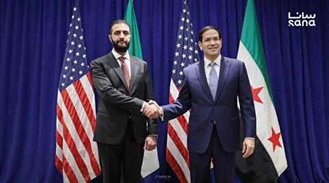 روبیو با الجولانی دیدار کرد