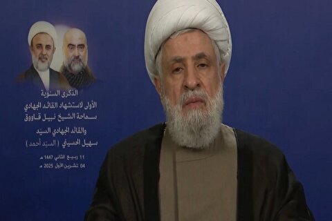 نعیم قاسم: طرح ترامپ درباره غزه طرحی اسرائیلی در پوشش آمریکایی است