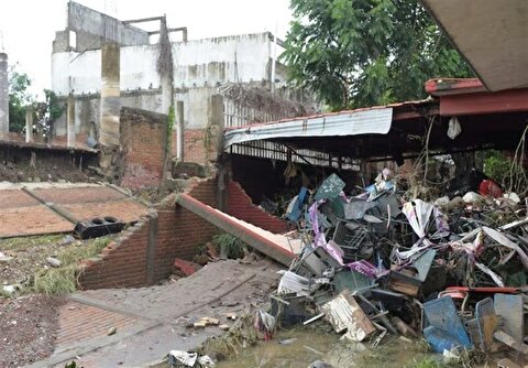 مرگ ۴۴ نفر بر اثر بارش باران‌های سیل آسا در مکزیک