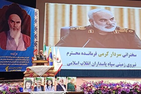 فرمانده نیروی زمینی سپاه: شلیک موشک‌های دقیق سپاه امنیت کشور را تثبیت کرده است