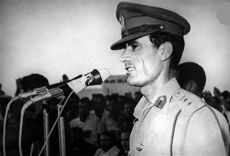 عکس/ معمر قذافی در ۲۷ سالگی، بعد از کودتا عکس/ معمر قذافی در ۲۷ سالگی، بعد از کودتا