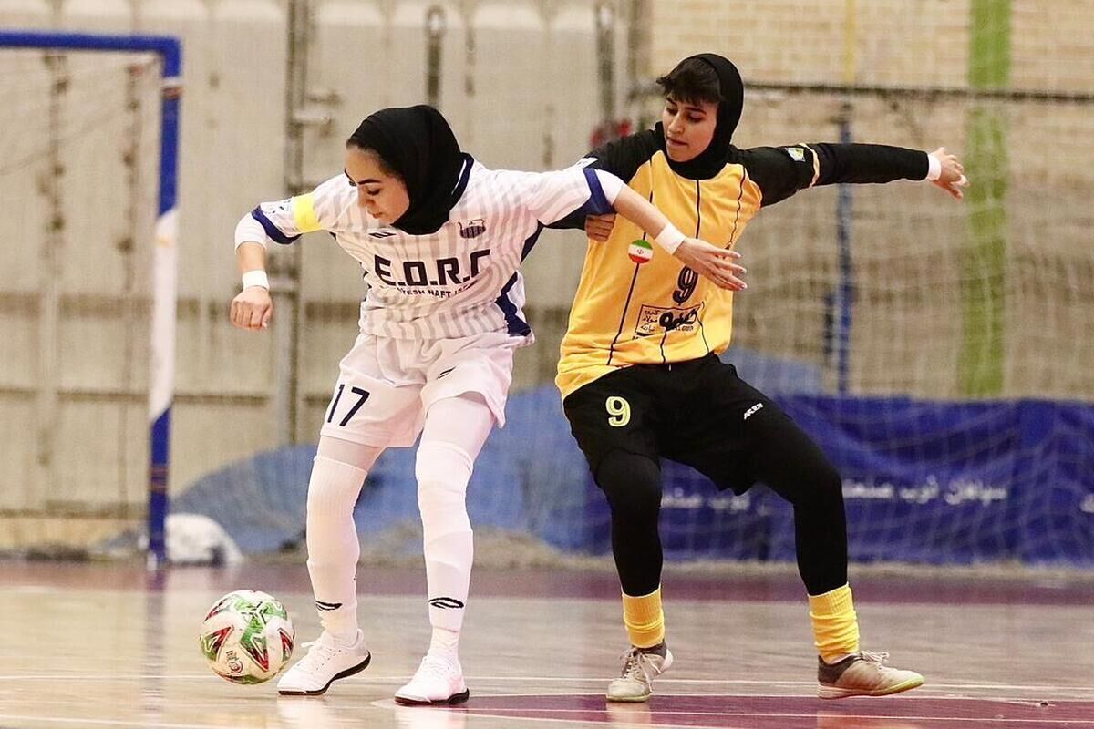 تساوی تیم ملی فوتسال زنان مقابل روسیه