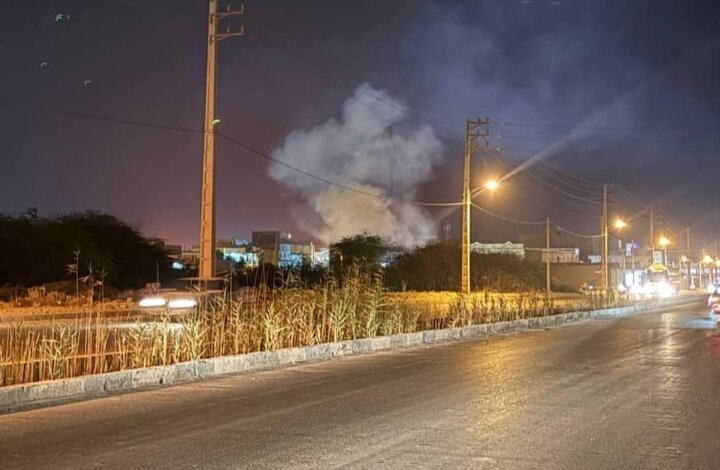 وقوع آتش‌سوزی در بندر دیر / ماجرای انفجار چه بود؟