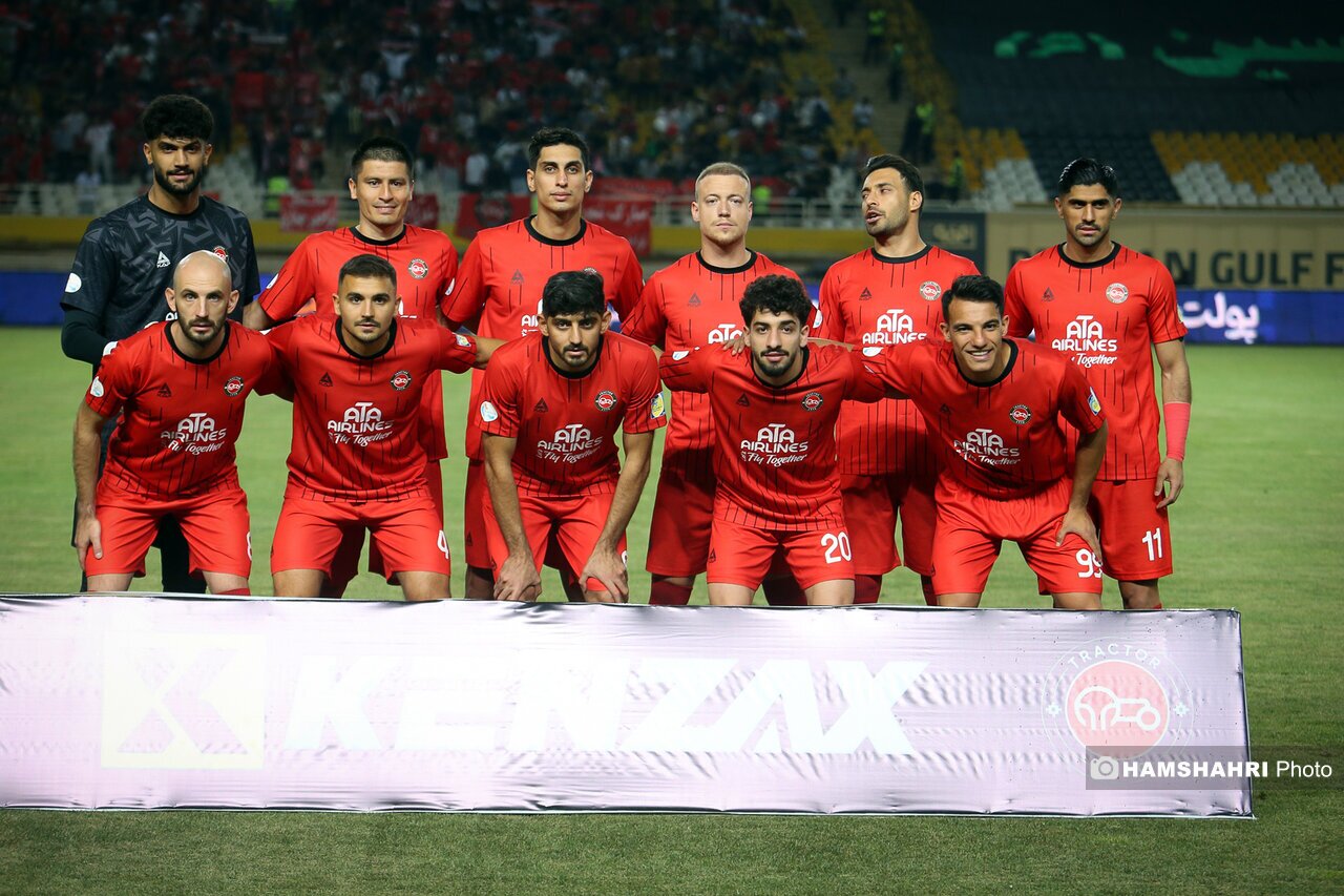 ترکیب احتمالی تراکتور برای اولین برد آسیایی