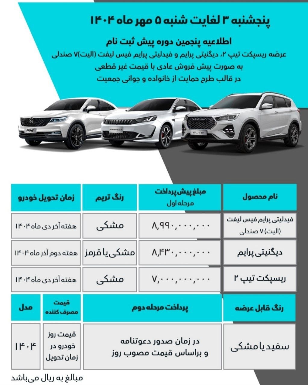 ثبت نام محصولات بهمن موتور