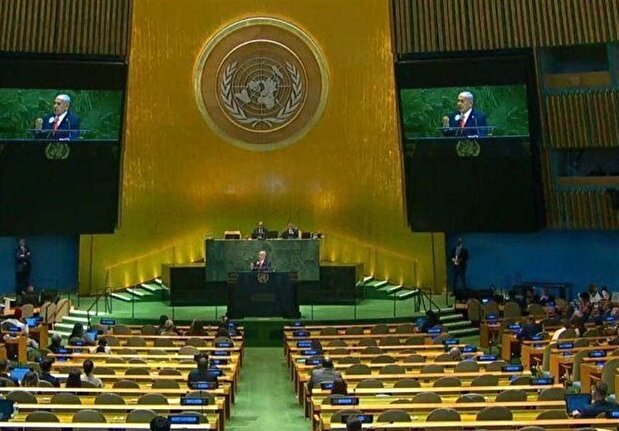 سخنرانی نتانیاهو برای صندلی‌های خالی سازمان ملل