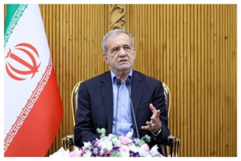 دیدار پزشکیان با ولیعهد کویت در حاشیه سازمان ملل