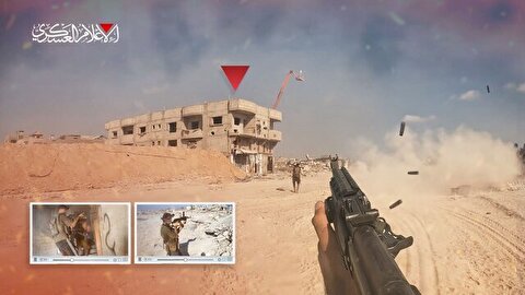 القسام مقر فرماندهی ارتش اسرائیل در شرق غزه را هدف قرار داد