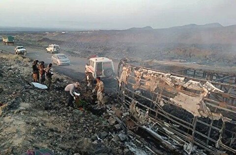 سانحه دلخراش رانندگی در یمن ۳۰ کشته بر جای گذاشت