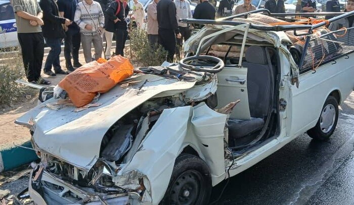 حادثه تصادف در محدوده صالح‌آباد تهران با سه کشته