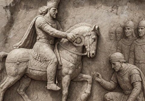 جزییات رونمایی از مجسمه والرین امپراتور رم در میدان انقلاب