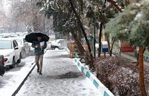 دمای ۷ استان به زیر صفر می‌رسد؛ هشدار هواشناسی برای این استان‌ها