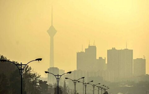 شاخص آلودگی هوا تهران امروز دوشنبه ۱۹ آبان