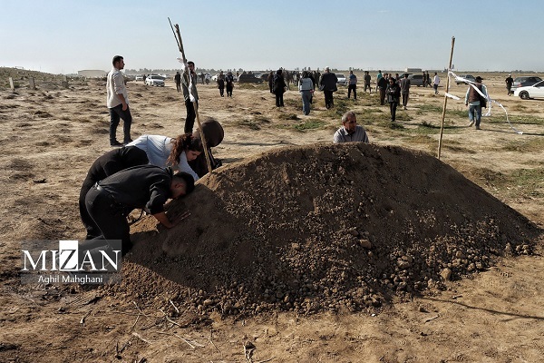 عکس/ آرامگاه ابدی صابر کاظمی