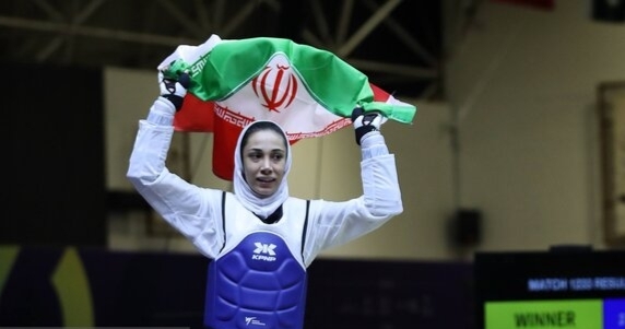 بازی‌های کشور‌های اسلامی - ریاض | ساینا کریمی تکواندو ایران را طلایی کرد؛ یازدهمین طلا برای ورزش ایران