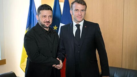 زلنسکی به پاریس آمد/ دفاع هوایی اوکراین در اولویت