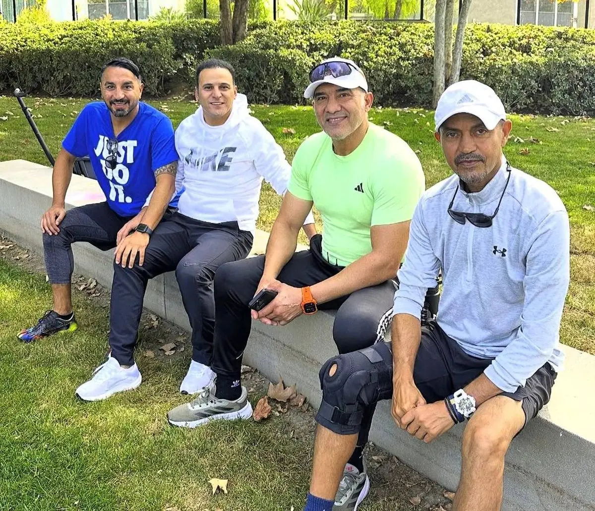 قاب پربازدید از دورهمی ۴ فوتبالیست ایرانی در آمریکا + عکس قاب پربازدید از دورهمی ۴ فوتبالیست ایرانی در آمریکا + عکس