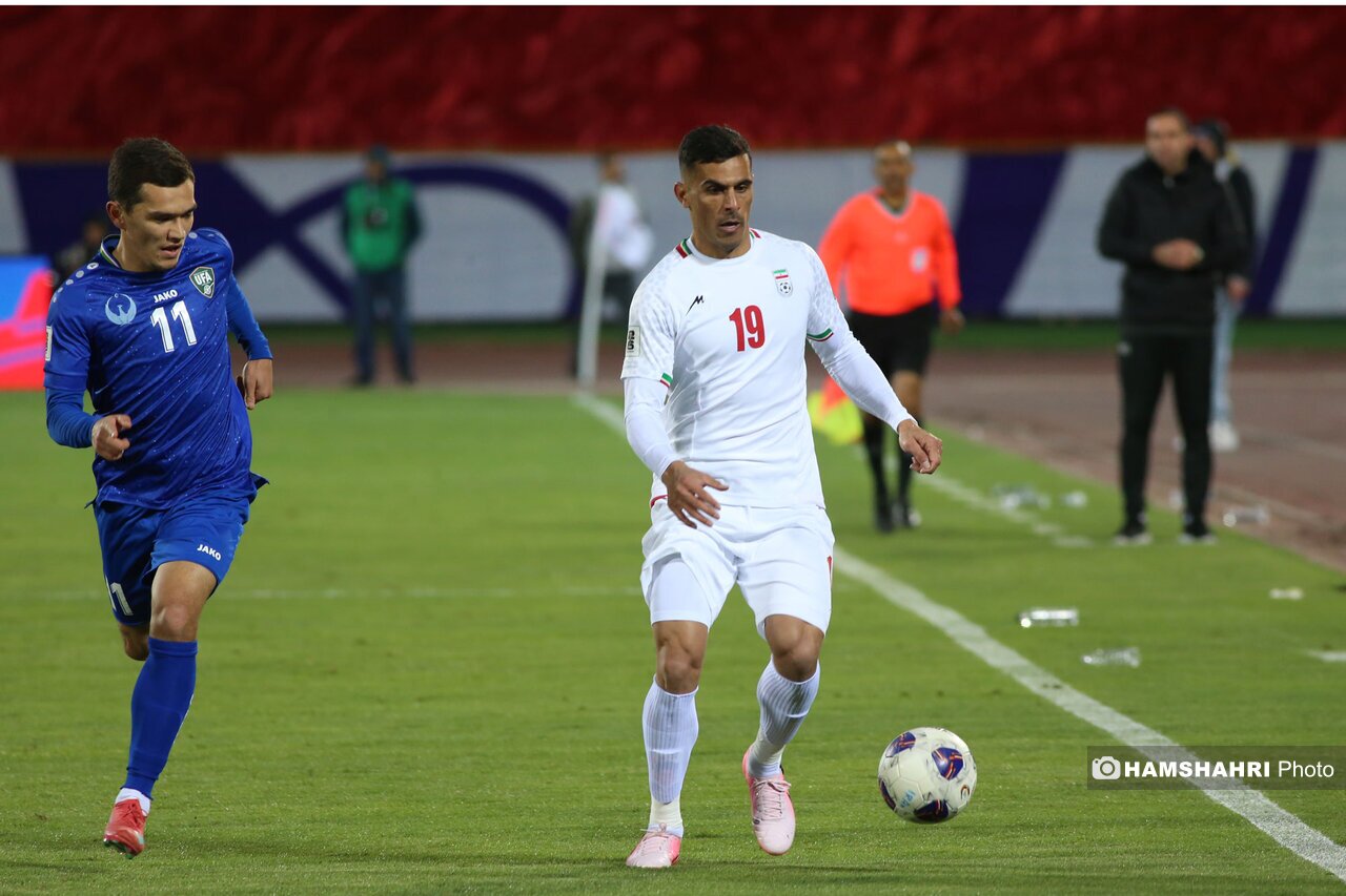 ترکیب احتمالی ازبکستان مقابل ایران