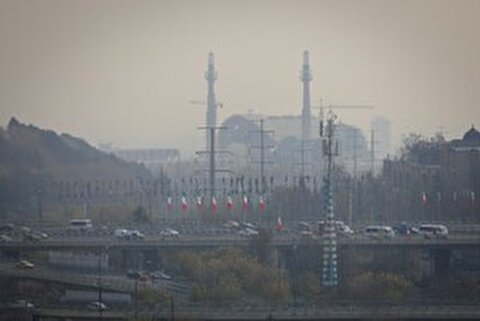 کیفیت هوای تهران در شرایط «ناسالم برای گروه‌های حساس»