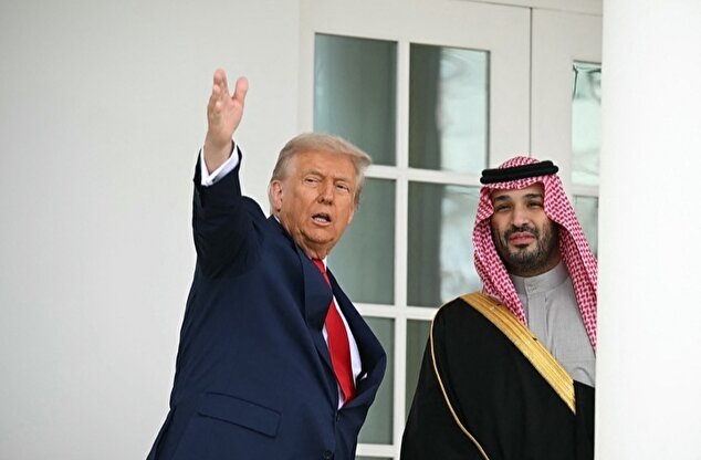 3 پرده از سفر بن‌سلمان به آمریکا