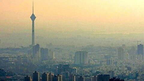 شاخص آلودگی هوای تهران امروز سه‌شنبه ۶ آبان