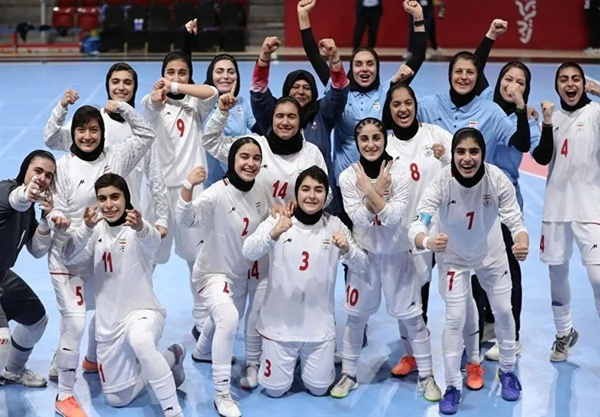 دختران فوتسال ایران قهرمان بازی‌های آسیایی جوانان شدند