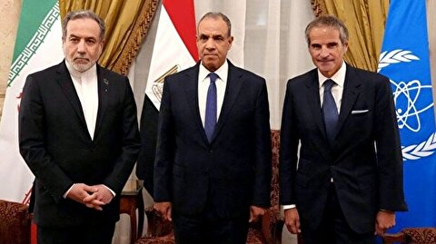 تماس وزیران خارجهٔ مصر و ایران با گروسی