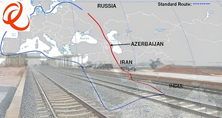 افزایش نقش کریدور شمال-جنوب در ترانزیت انرژی