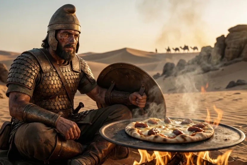 آیا سربازان هخامنشی مخترع واقعی پیتزا بودند؟