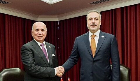 فؤاد حسین و هاکان فیدان درباره پرونده ایران رایزنی کردند