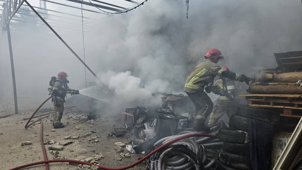 حادثه آتش سوزی در پتروشیمی بوشهر + جزئیات 