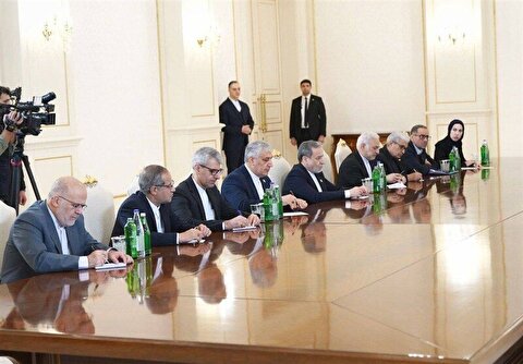 عراقچی در باکو با رئیس جمهور آذربایجان دیدار کرد