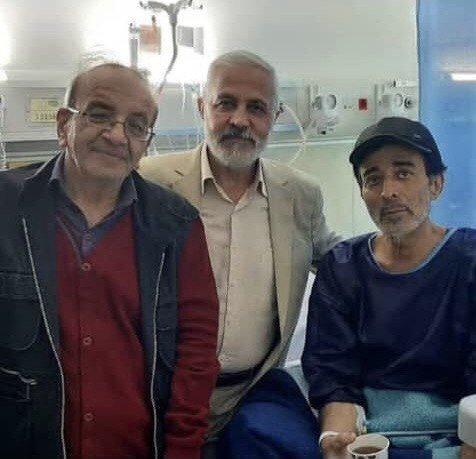 حمید طالقانی در بیمارستان بستری شد+ عکس حمید طالقانی در بیمارستان بستری شد+ عکس