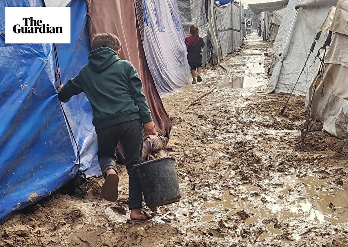 آوارگان فلسطینی نگران آغاز زمستان سخت