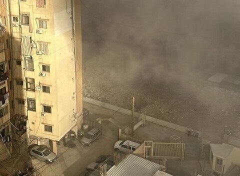 حمله هوایی اسرائیل به ضاحیه بیروت ۵ شهید و ۲۰ مجروح برجای گذاشت