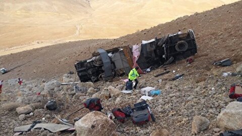 واژگونی اتوبوس تهران–یاسوج در سمیرم