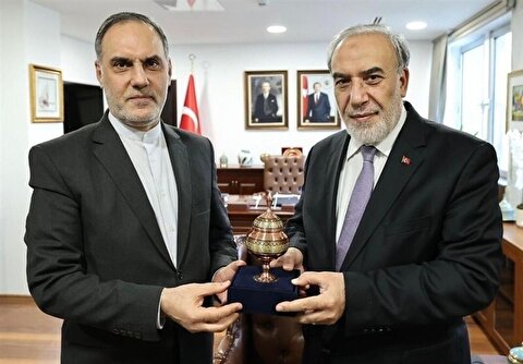 دیدار سفیر ایران با معاون جدید وزارت خارجه ترکیه