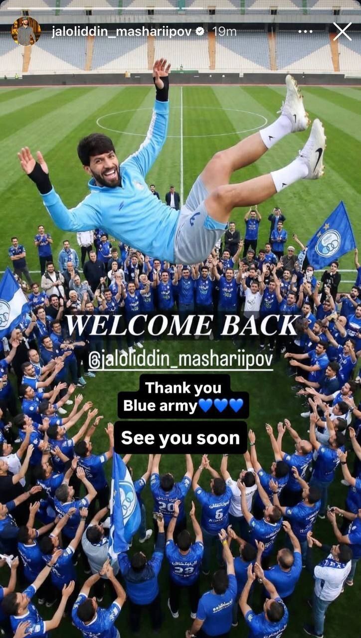 عکس/ ماشاریپوف با هوش مصنوعی به هوا پرتاب شد