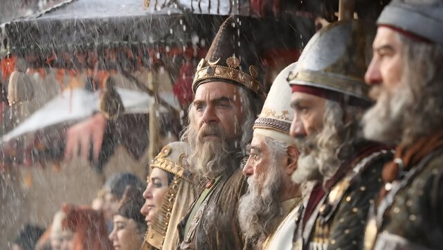 تصاویری از پدر سلمان فارسی با بازی حسام منظور + عکس تصاویری از پدر سلمان فارسی با بازی حسام منظور + عکس