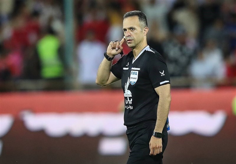 بیژن حیدری داور دیدار تراکتور - پرسپولیس شد